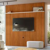 Painel Para Tv 75 Polegadas Tanqueray Cinamomo Off White