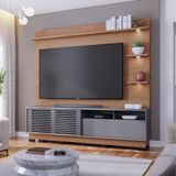 Home Para Tv Ate 70 Polegadas Barton Freijo Cinza Fosco