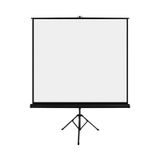 Tela Projeçao Retratil Com Tripé 1,80x1,80m Ac354 Multilaser