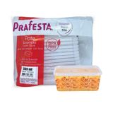 30 Potes Descartaveis Com Tampa Lacre 500ml Transparente.