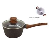 Panela Antiaderente Cerâmica 16cm Indução Avulsa - Granito