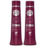 Kit Shampoo E Condicionador 500ml Haskell Pós Progressiva