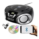 Micro System Bluetooth Megastar Mp-1842bt Usb Fm Preto/prata
