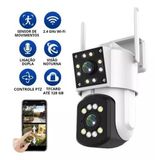 Câmera Segurança Wifi Externa 8mp 360° Detecção Inteligente