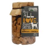 Biscoito Orgânico Cães Maracujá E Camomila All Love 200g