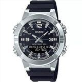 Relógio Casio Amw-870-1avdf-sc Analógico E Digital 50m