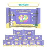12 Unid. Toalhas Umedecidas Premium 120fls Baby Club