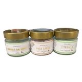 Kit 3 Velas Perfumadas Limpeza Atria Aromática Indiana 140g