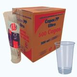 Copo Descartável 500ml Translúcido Pp - 500 Uni