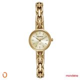 Relógio Mondaine Feminino Dourado 32589lpmvdm1+corrente