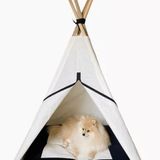 Caminha Cabaninha Pet Cães E Gatos + Tapete 105x60x60cm