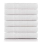 Toalha Profissional Mônaco Branca 0,70x1,35m - 6 Peças