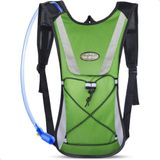 Mochila Hidratação Bolsa 2l Para Água Ciclismo Cor Verde