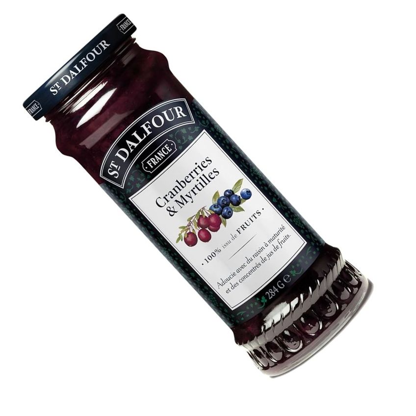 Geleia Cranberry E Mirtilo St. Dalfour Vidro 284g - imagem 3