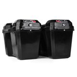 Side Cases Traveler - Baús Laterais 48 Litros Pretos