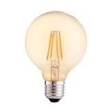 Lampada Filamento E27 G95 Globo 4w Bivolt Foxlux