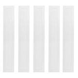 Kit 5 Painel Led 60x10 Retangular Branco Sobrepor 18w 6500k Foxlux