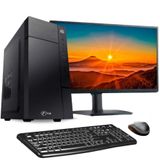 Computador Completo Tob Intel Core I5 8ªgeração Memória 16gb Ssd 480gb Teclado Mouse Win10 Trial, Monitor 19" Desktop Pc