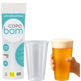 Copo Descartável 770ml Liso Chop E Bebidas Com 50 Un.
