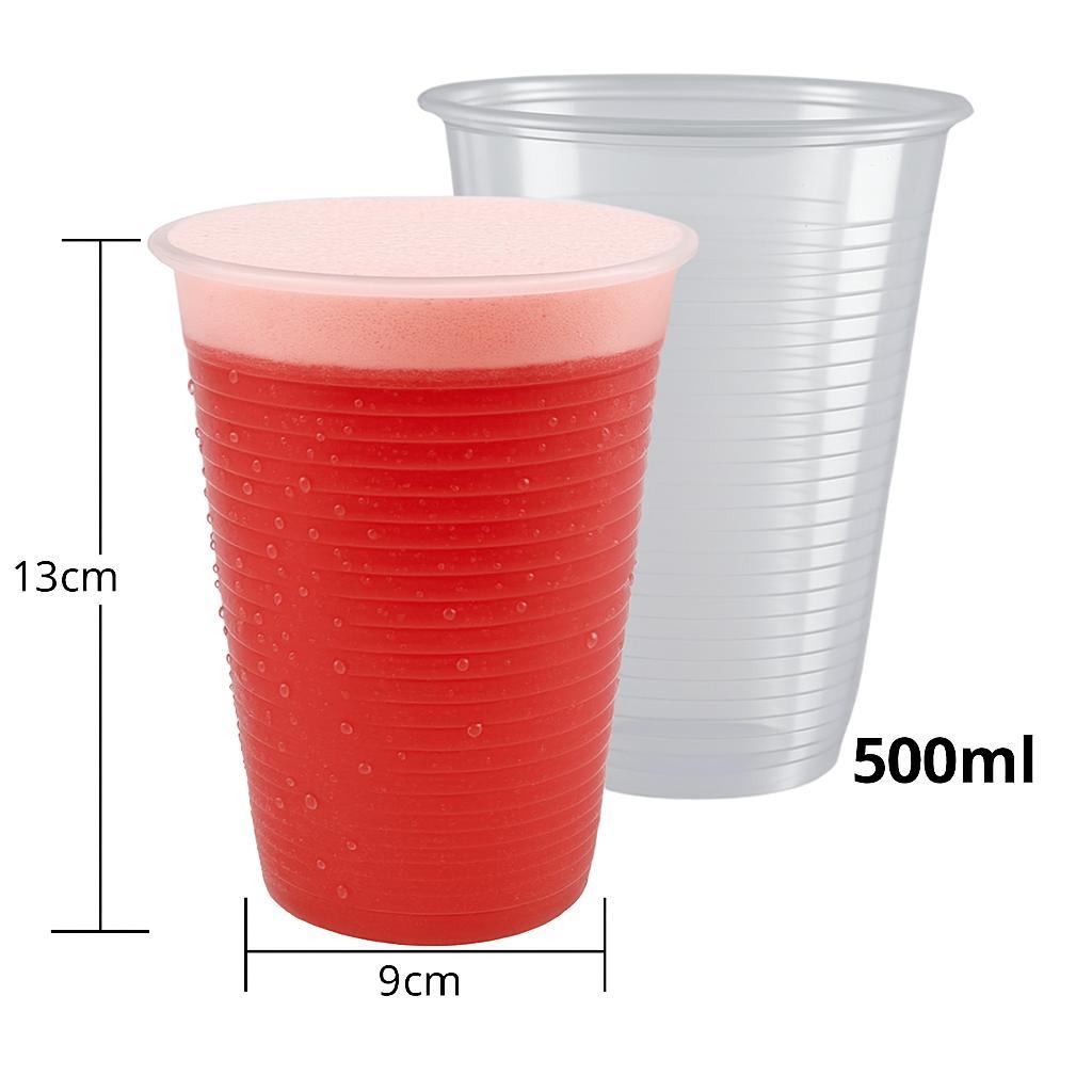 Kit 10 Copos Descartáveis Sucos Bebidas E Refri 500ml 500 Un - Carrefour