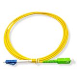 Cordão Óptico Iuron Lc-upc Sc-apc Sx Sm Single Mode 3.0mm 3m