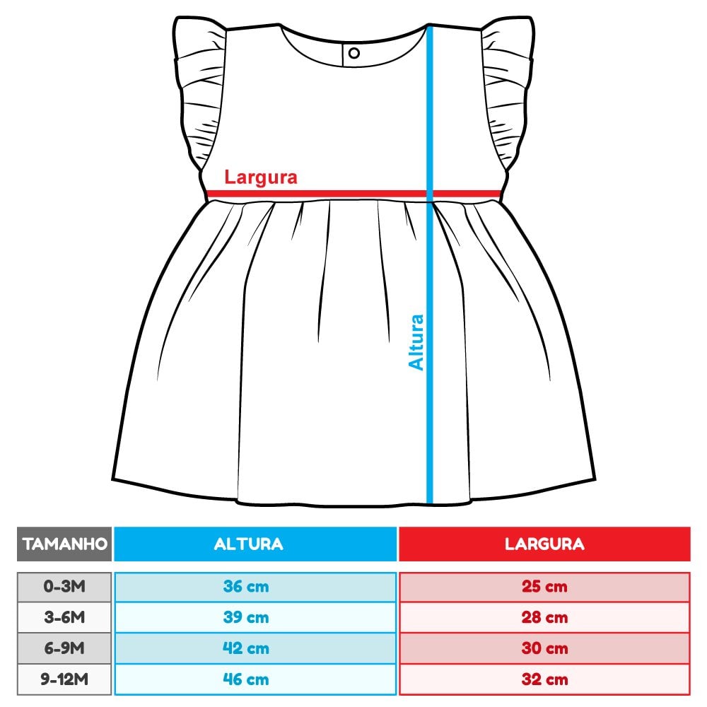 Vestido Xadrez Para Bebê - Verde E Vermelho