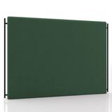 Cabeceira Cama Box Casal Queen 160cm Oscar P02 Veludo Verde - Mpozenato