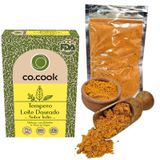 Cocook Especiaria Natural Tempero Leite Dourado Sabor Índia