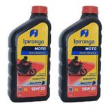 2 Oleo Motor Moto 10w30 Semi Sintetico Ipiranga Perfomace