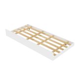 Cama Auxiliar Solteiro Cm8008 Branco - Tecno Mobili