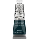 Tinta Oleo Winton Winsor &amp; Newton 48 Phthalo Deep Green 37ml