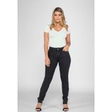 Calça Feminina Jeans 7864 Preta Bella Canvas