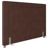 Cabeceira Cama Box Casal Queen 160cm Mali P02 Sintético Camel - Mpozenato