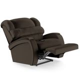 Poltrona Do Papai Reclinável Kalie Controle Power Elétrico Usb Fh9 Pu Marrom - Mpozenato