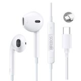 Fone De Ouvido Hs Tipo-c Com Fio Para Moto G100 G200