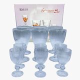 Jogo De Taças Vidro 6 Taças 300 Ml 6 Taças 70 Ml - Taça Vinho Licor