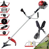 Roçadeira Multifunções Anmax Cg430p À Gasolina 43cc 2hp Alta Rotação Para Todos Os Tipos De Trabalho Com Carretel Nylon + Kit De 5 Opções De