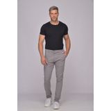 Calça Masculina Em Sarja 7898 Cinza Claro