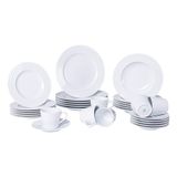 Aparelho De Jantar Tramontina Vibrare Em Porcelana Decorada 30 Peças Tramontina