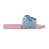 Chinelo Grendene Kids Disney Mania Plus Stitch Rosa Medio/azul Glitter 034