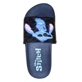Chinelo Grendene Kids Disney Mania Plus Stitch Preto/glitter/azul 032/33