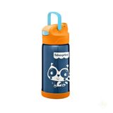 Copo Térmico Aço Inox Hot &amp; Cold 400ml Azul - Fisher Price