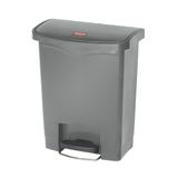 Lata De Lixo Rubbermaid Commercial Slim Jim 8 Galões Cinza