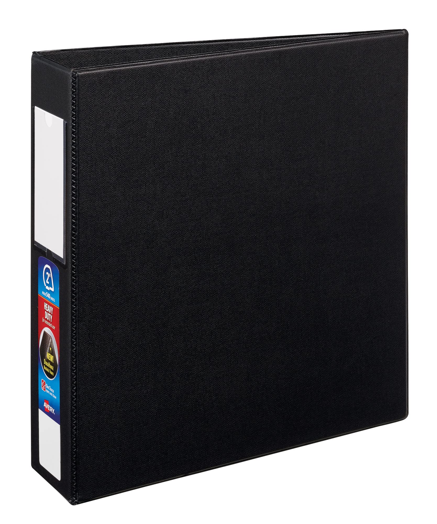 Anel Ezd Binder Avery Heavy-duty De 2 Polegadas One Touch Preto