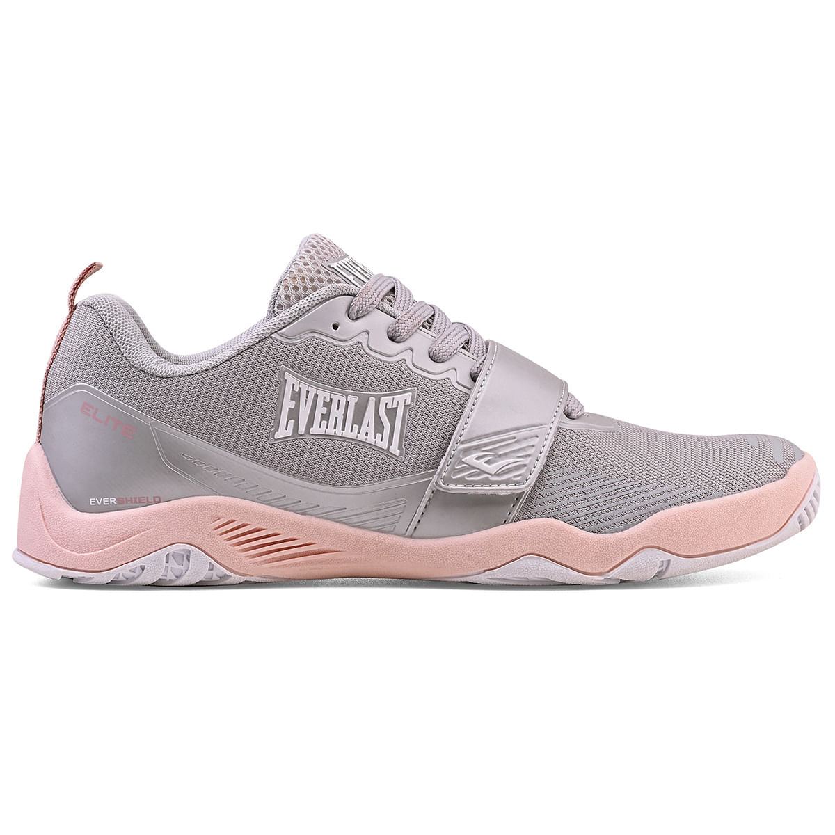 Tênis Everlast Elite - Cinza/rosa - Sefa 219a