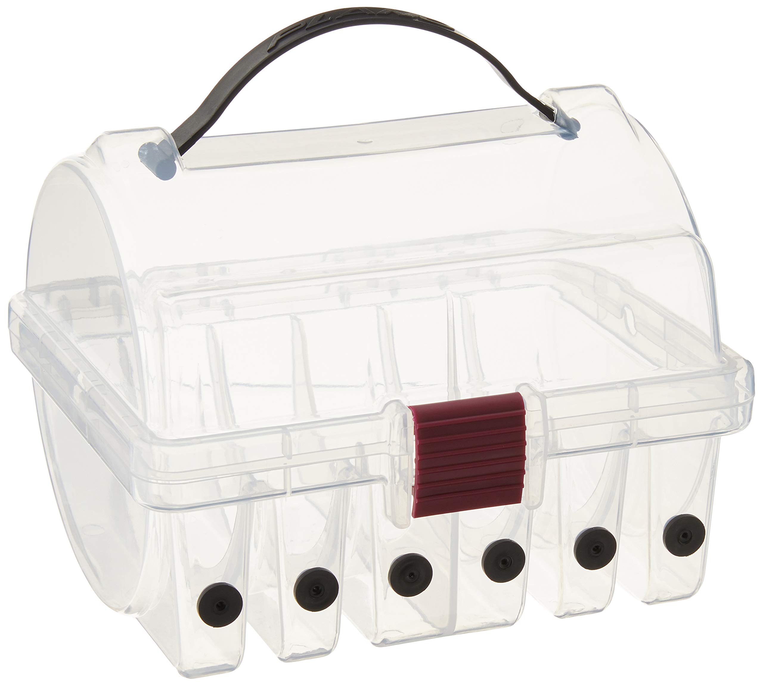 Leader Spool Box Plano 108700 Transparente Transparente/preta