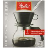 Máquina De Café Pour Over Melitta 1.1l Preta Com Jarra
