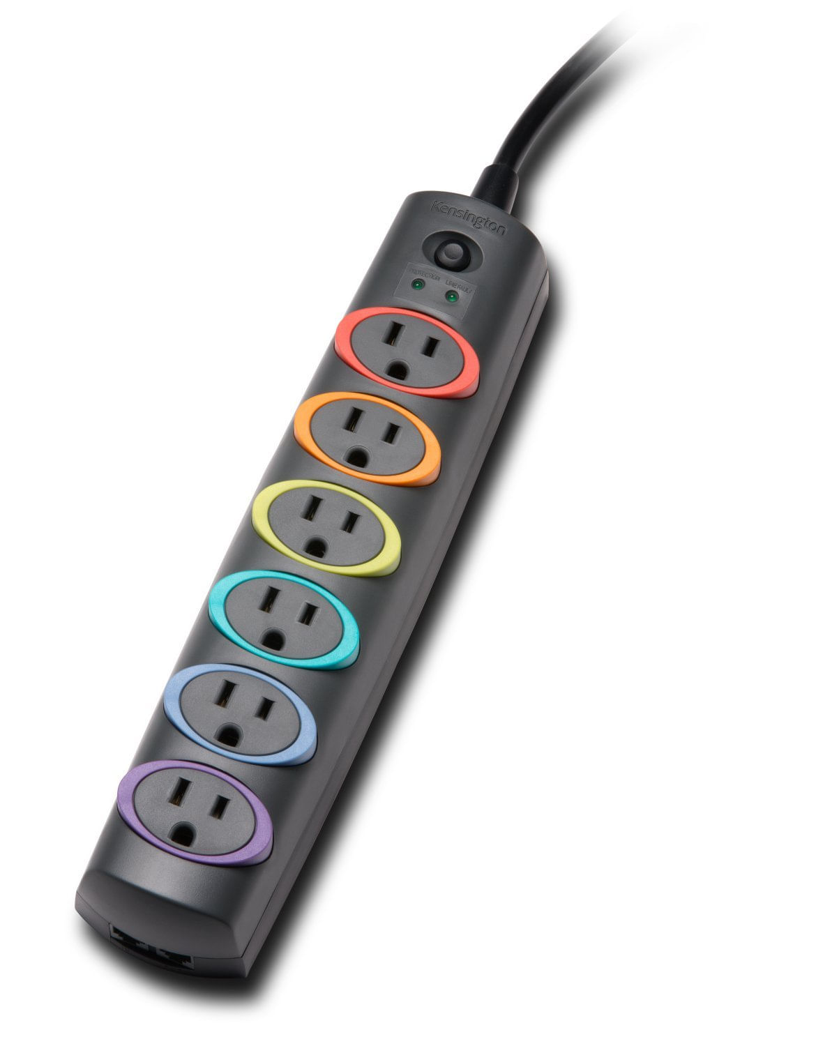 Protetor De Sobretensão Kensington Smartsockets, Cabo De 6 Pés De 6 ...