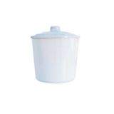 Lixeira Multiuso 5 Litros Ouro Fino Branco