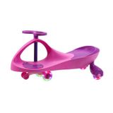 Carrinho Rosa Com Roxo Infantil Super Car Led Nas Rodinhas
